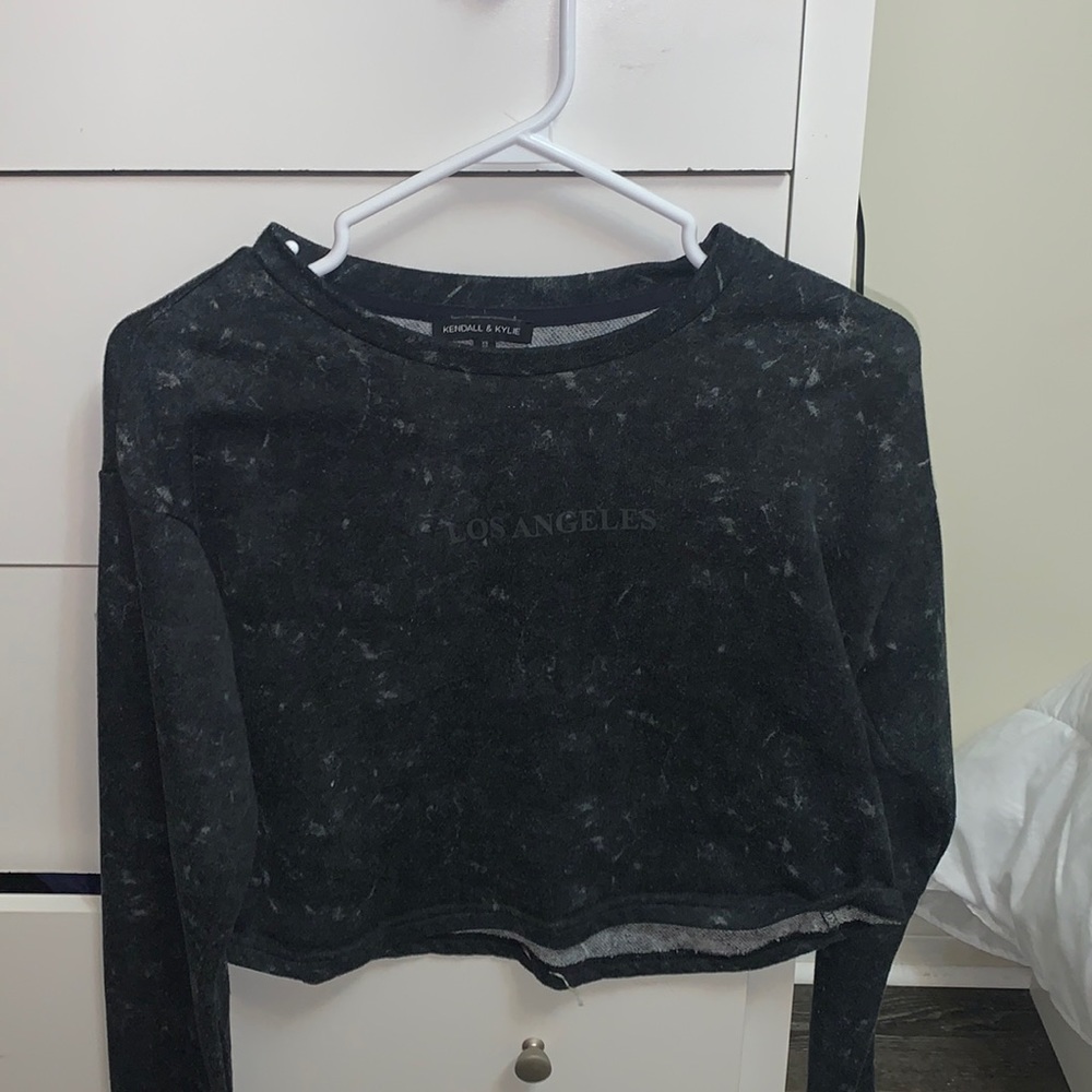 Kendall and Kyle Los Angeles cropped sweater